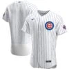 Chicago Cubs Nike Men's Home Pinstripe Authentic Jersey -Hockey Store CUMAJ048