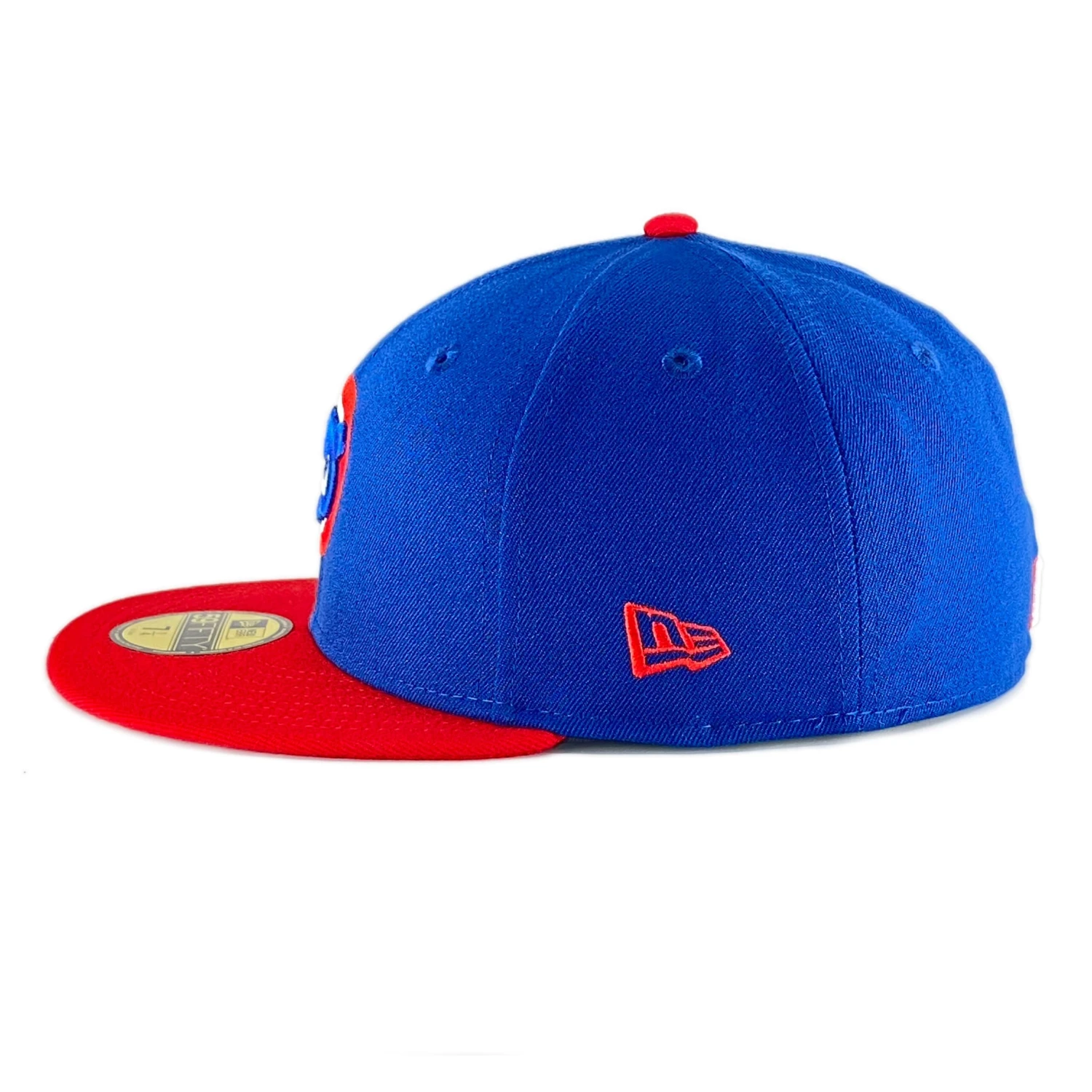 Chicago Cubs Royal/Red 1979 - 1993 Alternate Logo New Era 59FIFTY Fitted Hat 4 Chicago Cubs Royal/Red 1979 - 1993 Alternate Logo New Era 59FIFTY Fitted Hat - Image 2