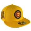 Chicago Cubs Gold/Burgundy UV 1990 ASG New Era 59FIFTY Fitted Hat 2 Chicago Cubs Gold/Burgundy UV 1990 ASG New Era 59FIFTY Fitted Hat -Hockey Store CUMHF346