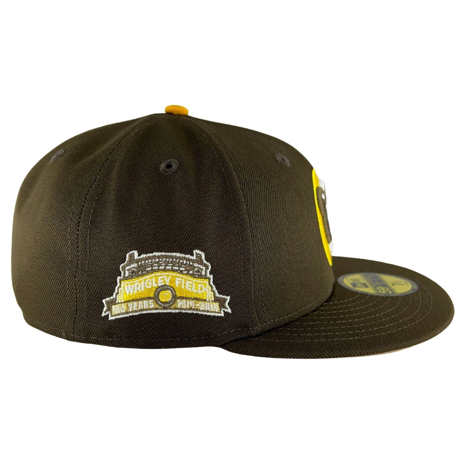 Chicago Cubs Dia De Los Padres Brown/Gold New Era 59FIFTY Fitted Hat 6 Chicago Cubs Dia De Los Padres Brown/Gold New Era 59FIFTY Fitted Hat - Image 4