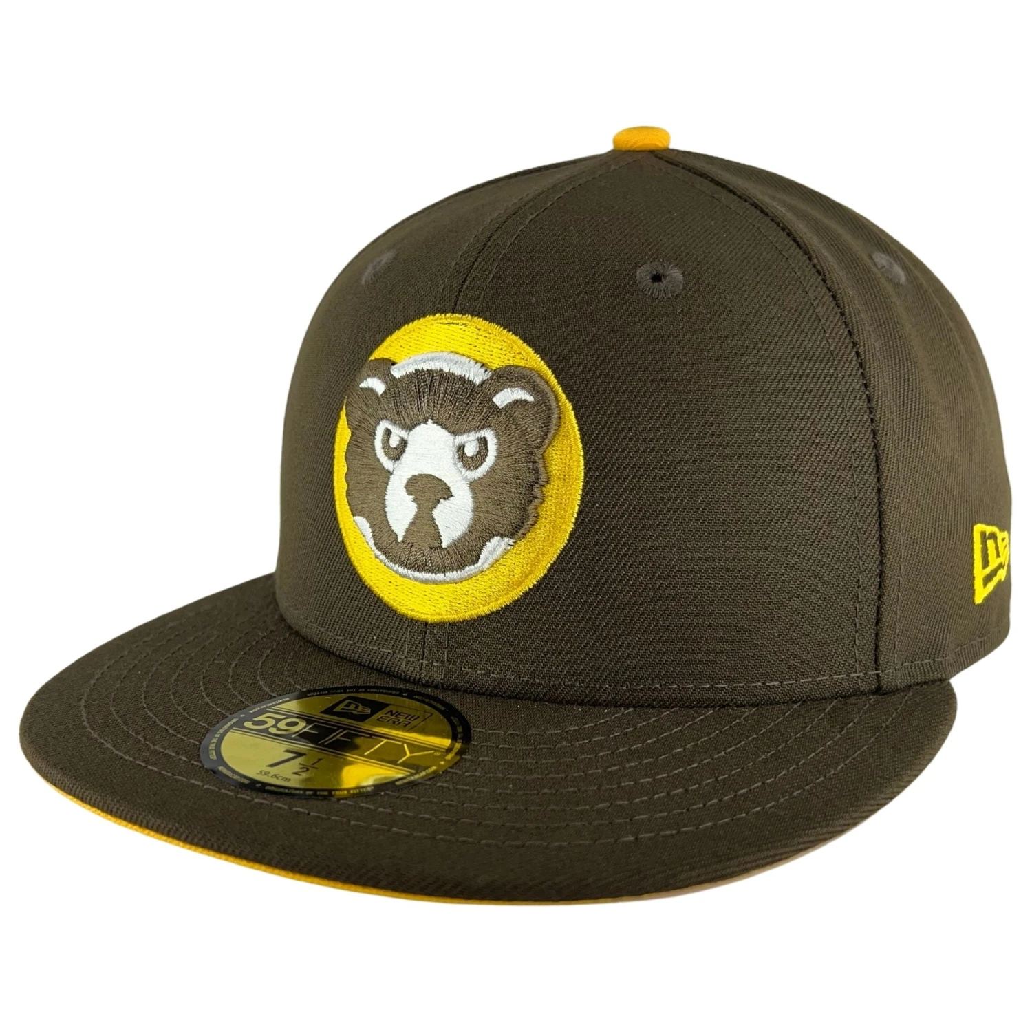 Chicago Cubs Dia De Los Padres Brown/Gold New Era 59FIFTY Fitted Hat 5 Chicago Cubs Dia De Los Padres Brown/Gold New Era 59FIFTY Fitted Hat - Image 3