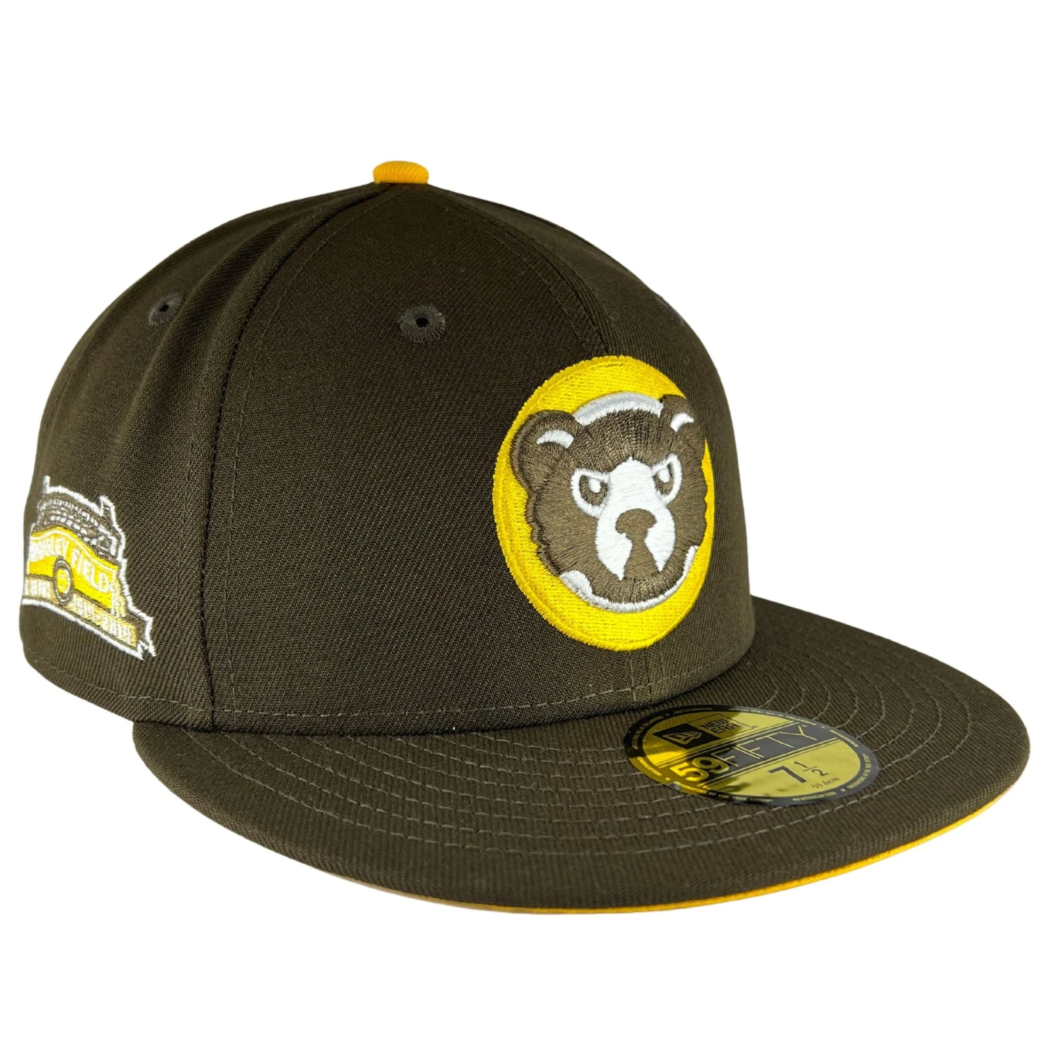 Chicago Cubs Dia De Los Padres Brown/Gold New Era 59FIFTY Fitted Hat 3 Chicago Cubs Dia De Los Padres Brown/Gold New Era 59FIFTY Fitted Hat