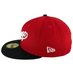 Chicago Cubs Red/Black/Green UV Script New Era 59FIFTY Fitted Hat -Hockey Store CUMHF385 4