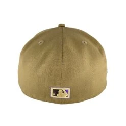 Chicago Cubs Khaki/Purple/Purple UV New Era 59FIFTY Fitted Hat -Hockey Store CUMHF390 4