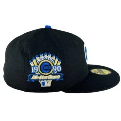 Chicago Cubs Black/Silver/Royal UV New Era 59FIFTY Fitted Hat 12 Chicago Cubs Black/Silver/Royal UV New Era 59FIFTY Fitted Hat -Hockey Store CUMHF391 2