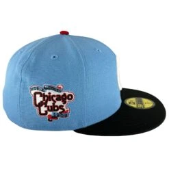 Chicago Cubs Sky/Black/Gray UV New Era 59FIFTY Fitted Hat 12 Chicago Cubs Sky/Black/Gray UV New Era 59FIFTY Fitted Hat -Hockey Store CUMHF395 4