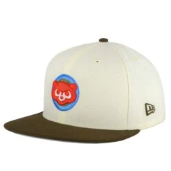 Chicago Cubs Chrome/Walnut/UV Grey New Era 59FIFTY Fitted Hat -Hockey Store CUMHF398 4