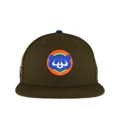 Chicago Cubs Walnut Orange New Era 59FIFTY Fitted Hat 12 Chicago Cubs Walnut Orange New Era 59FIFTY Fitted Hat -Hockey Store CUMHF399 1