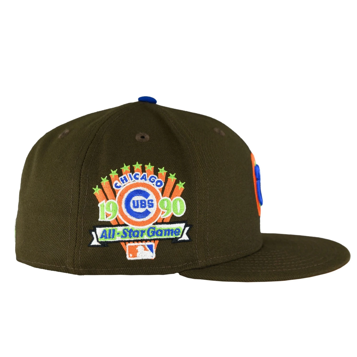 Chicago Cubs Walnut Orange New Era 59FIFTY Fitted Hat 7 Chicago Cubs Walnut Orange New Era 59FIFTY Fitted Hat - Image 5
