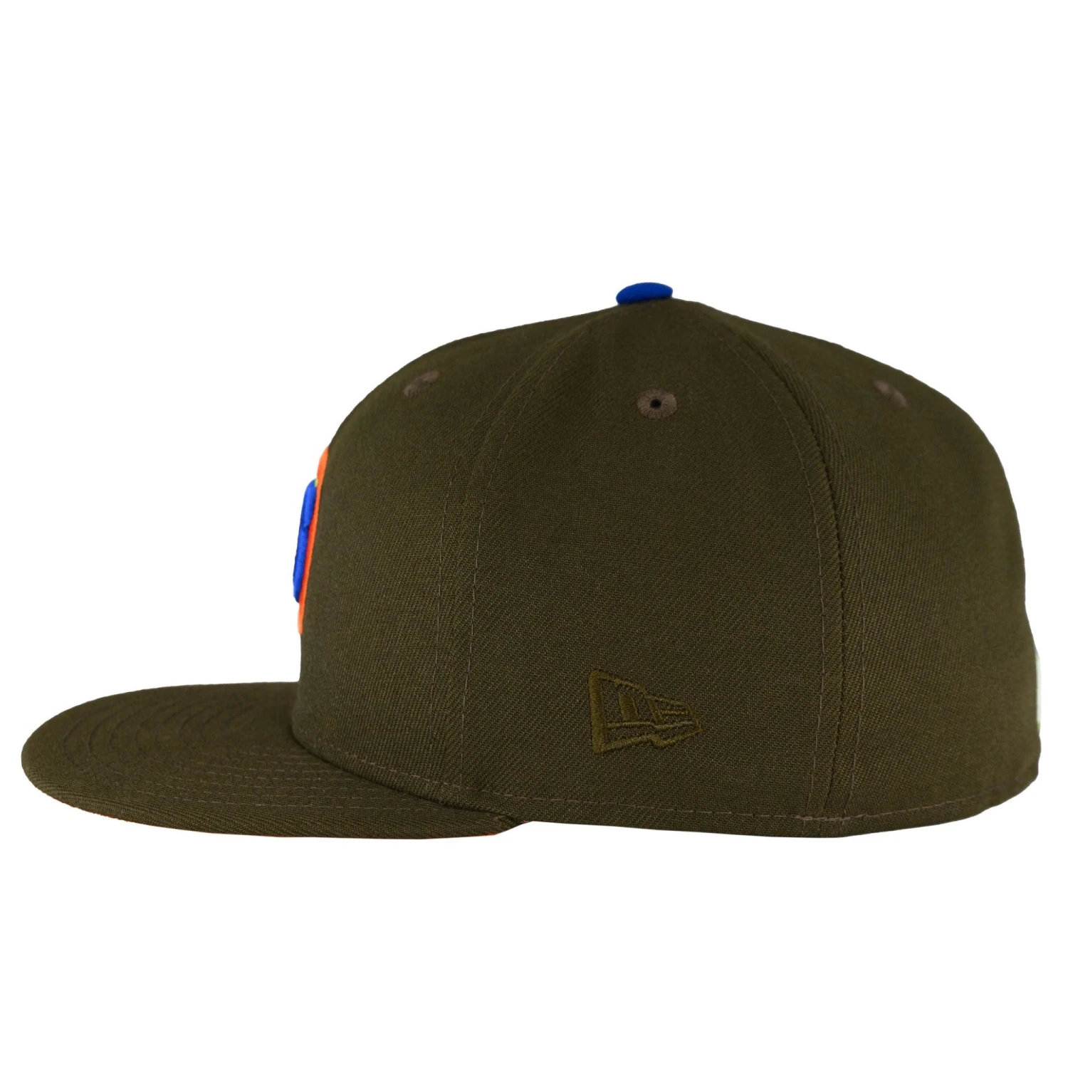 Chicago Cubs Walnut Orange New Era 59FIFTY Fitted Hat 8 Chicago Cubs Walnut Orange New Era 59FIFTY Fitted Hat - Image 6