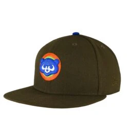 Chicago Cubs Walnut Orange New Era 59FIFTY Fitted Hat 13 Chicago Cubs Walnut Orange New Era 59FIFTY Fitted Hat -Hockey Store CUMHF399 6
