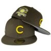 Chicago Cubs Walnut Grey UV New Era 59FIFTY Fitted Hat -Hockey Store CUMHF400