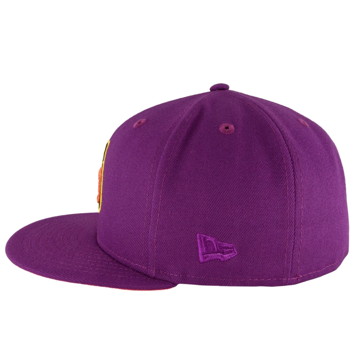 Chicago Cubs Grape Lava New Era 59FIFTY Fitted Hat 8 Chicago Cubs Grape Lava New Era 59FIFTY Fitted Hat - Image 6