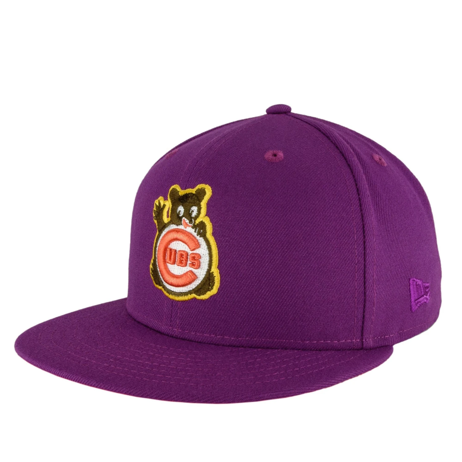 Chicago Cubs Grape Lava New Era 59FIFTY Fitted Hat 6 Chicago Cubs Grape Lava New Era 59FIFTY Fitted Hat - Image 4
