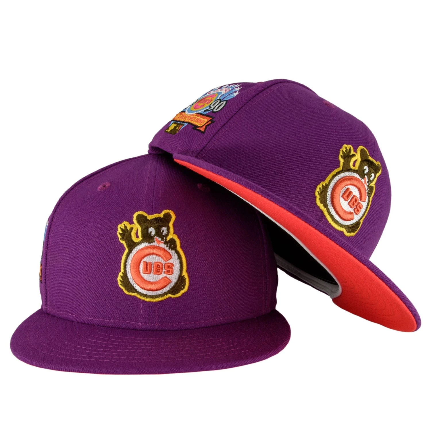 Chicago Cubs Grape Lava New Era 59FIFTY Fitted Hat 3 Chicago Cubs Grape Lava New Era 59FIFTY Fitted Hat