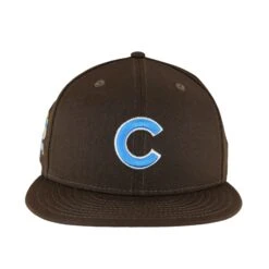 Chicago Cubs Burnt Wood New Era 59FIFTY Fitted Hat 12 Chicago Cubs Burnt Wood New Era 59FIFTY Fitted Hat -Hockey Store CUMHF406 3