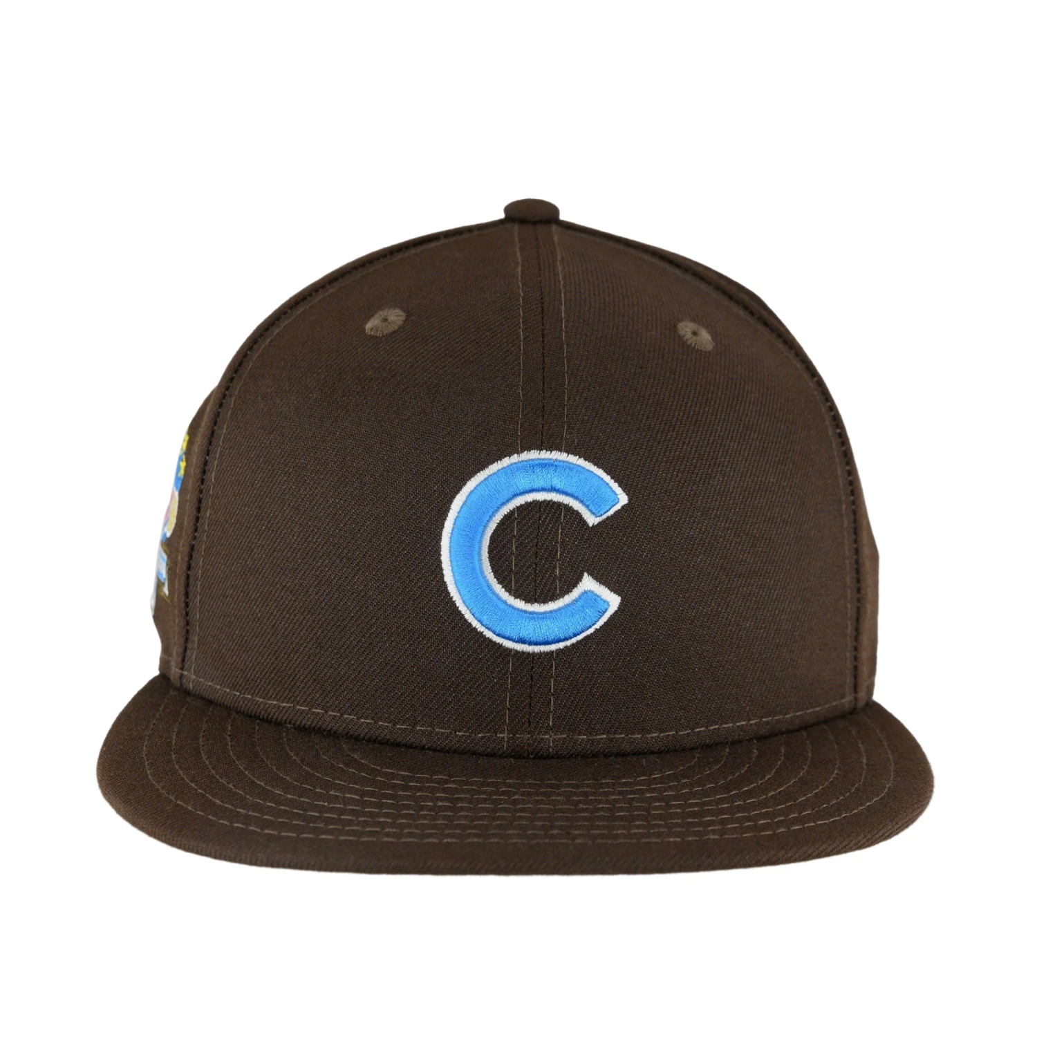 Chicago Cubs Burnt Wood New Era 59FIFTY Fitted Hat 5 Chicago Cubs Burnt Wood New Era 59FIFTY Fitted Hat - Image 3