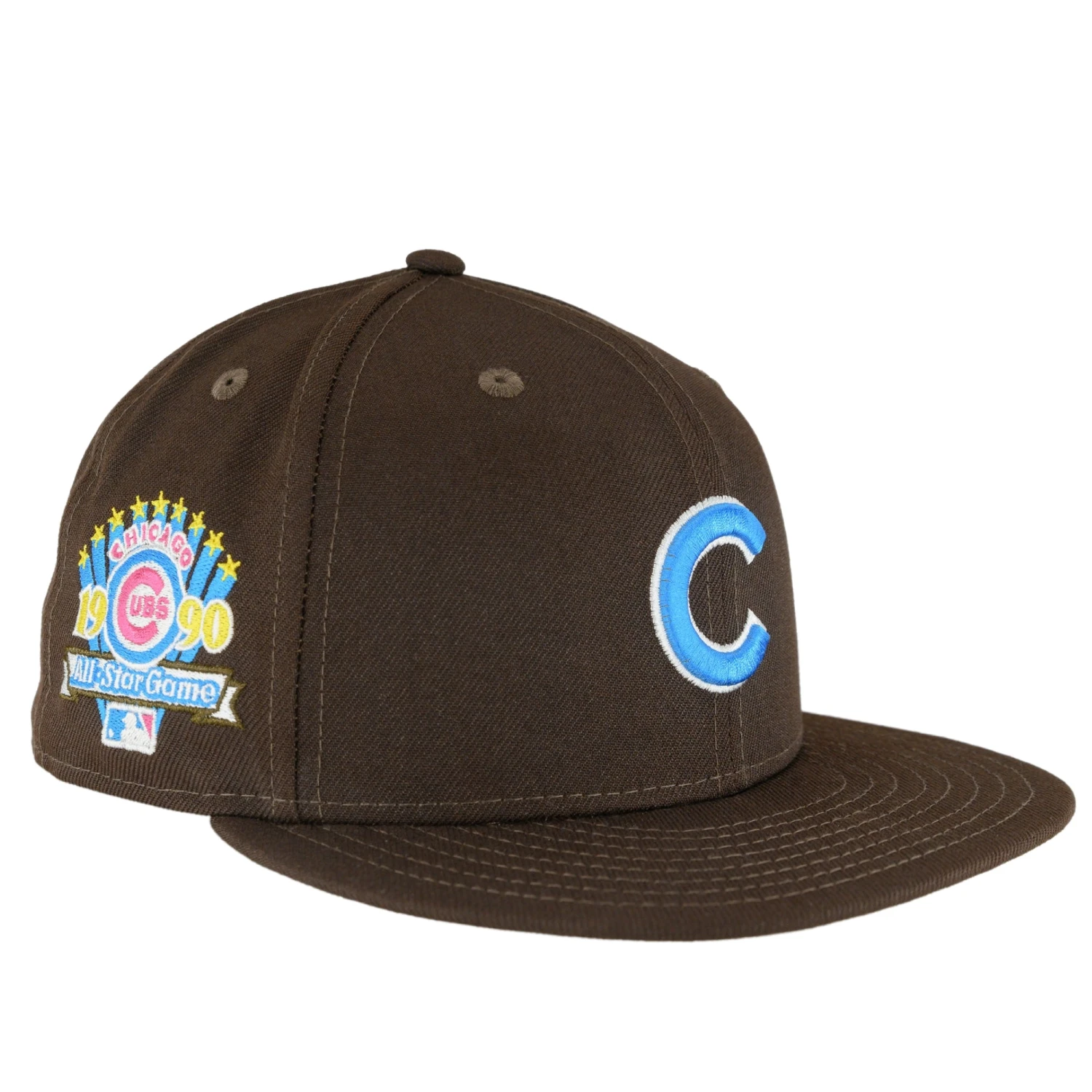 Chicago Cubs Burnt Wood New Era 59FIFTY Fitted Hat 4 Chicago Cubs Burnt Wood New Era 59FIFTY Fitted Hat - Image 2