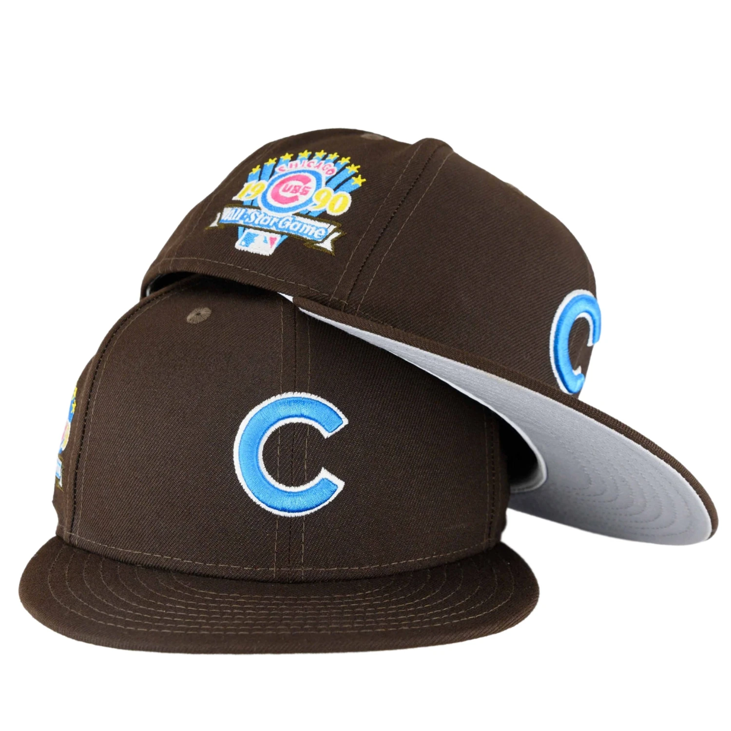 Chicago Cubs Burnt Wood New Era 59FIFTY Fitted Hat 3 Chicago Cubs Burnt Wood New Era 59FIFTY Fitted Hat