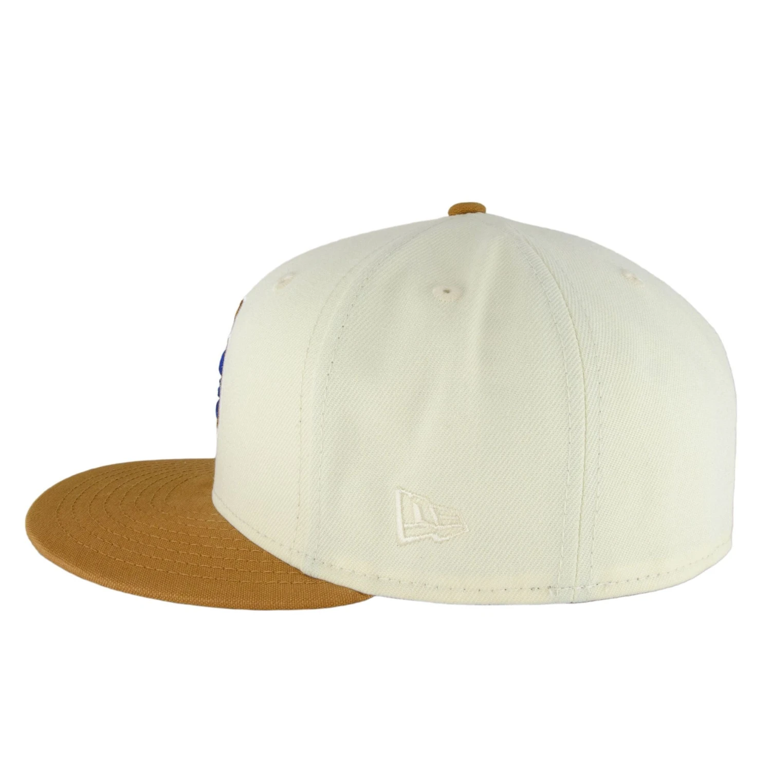 Chicago Cubs Beige Chrome Waving Bear New Era 59FIFTY Fitted Hat 8 Chicago Cubs Beige Chrome Waving Bear New Era 59FIFTY Fitted Hat - Image 6