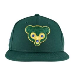 Chicago Cubs Dark Green/Gold/Grey UV New Era 59FIFTY Fitted Hat -Hockey Store CUMHF412