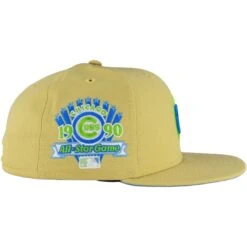 Chicago Cubs Vegas Sky 1990 ASG New Era 59FIFTY Fitted Hat -Hockey Store CUMHF416 1