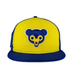 Chicago Cubs Blue Ink/Yellow/Grey UV New Era 59FIFTY Fitted Hat 12 Chicago Cubs Blue Ink/Yellow/Grey UV New Era 59FIFTY Fitted Hat -Hockey Store CUMHF417 5