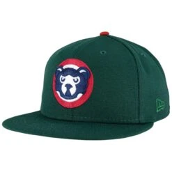 Chicago Cubs Dark Green/Grey UV 100 Years New Era 59FIFTY Fitted Hat -Hockey Store CUMHF429 4