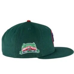 Chicago Cubs Dark Green/Grey UV 100 Years New Era 59FIFTY Fitted Hat -Hockey Store CUMHF429 7