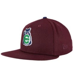 Chicago Cubs Maroon UV Navy New Era 59FIFTY Fitted Hat -Hockey Store CUMHF433 7
