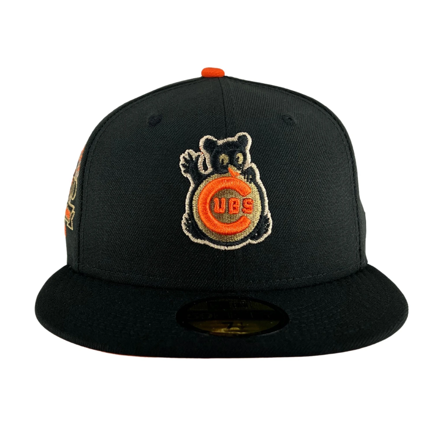 Chicago Cubs Black Orange 1990 ASG New Era 59FIFTY Fitted Hat 5 Chicago Cubs Black Orange 1990 ASG New Era 59FIFTY Fitted Hat - Image 3
