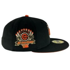 Chicago Cubs Black Orange 1990 ASG New Era 59FIFTY Fitted Hat 14 Chicago Cubs Black Orange 1990 ASG New Era 59FIFTY Fitted Hat -Hockey Store CUMHF435 4