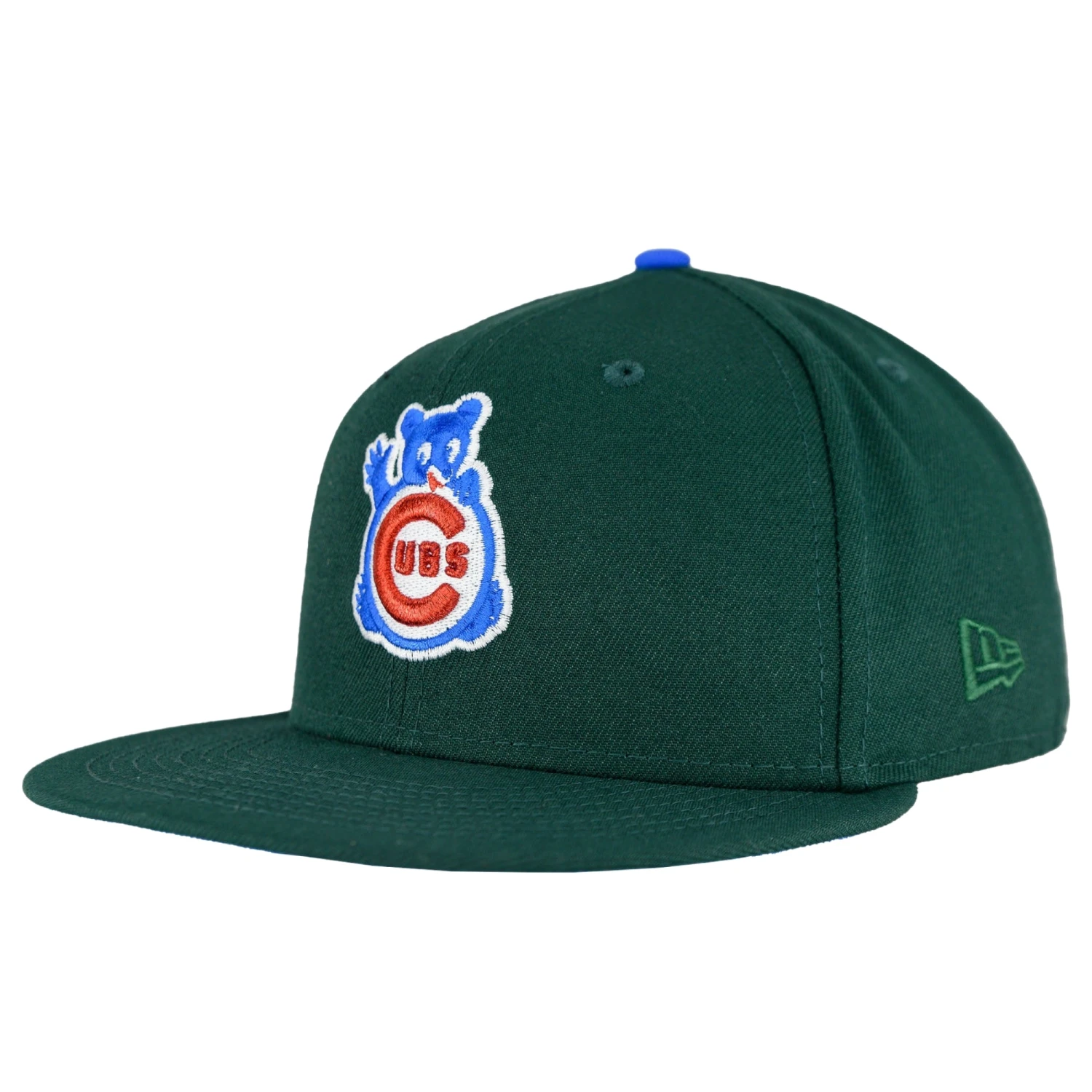 Chicago Cubs Dark Green/UV Bead Royal 1990 ASG New Era 59FIFTY Fitted Hat 6 Chicago Cubs Dark Green/UV Bead Royal 1990 ASG New Era 59FIFTY Fitted Hat - Image 4