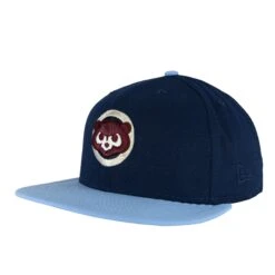 Chicago Cubs Oceanside Birdseye Blue 1990 ASG New Era 59FIFTY Fitted Hat -Hockey Store CUMHF442 7