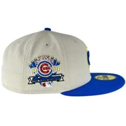 Chicago Cubs Stone/Blue Bead/Green UV 1990ASG New Era 59FIFTY Fitted Hat -Hockey Store CUMHF449 6
