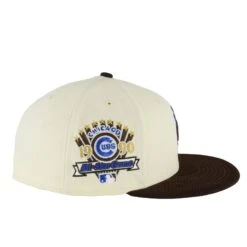 Chicago Cubs Chrome/Burnt Wood Waving Bear 1990ASG New Era 59FIFTY Fitted Hat -Hockey Store CUMHF454 4