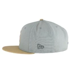 Chicago Cubs Misty Grey/Khaki Waving Bear 1990ASG New Era 59FIFTY Fitted Hat -Hockey Store CUMHF458 5