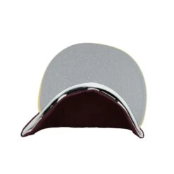 Chicago Cubs Maroon/Vegas Gold 1990 ASG New Era 59FIFTY Fitted Hat -Hockey Store CUMHF459 1