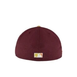 Chicago Cubs Maroon/Vegas Gold 1990 ASG New Era 59FIFTY Fitted Hat -Hockey Store CUMHF459 6