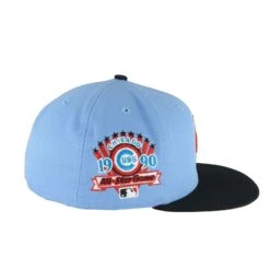Chicago Cubs Birdseye Blue 1990ASG New Era 59FIFTY Fitted Hat 14 Chicago Cubs Birdseye Blue 1990ASG New Era 59FIFTY Fitted Hat -Hockey Store CUMHF463 3