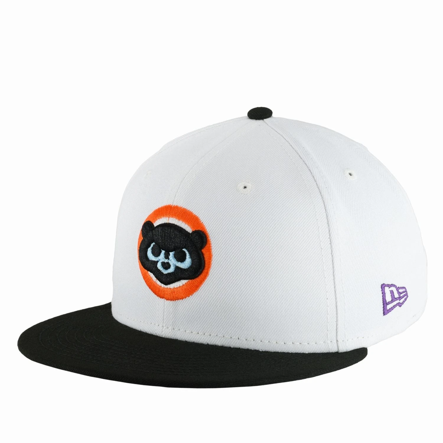 Chicago Cubs Optic White/Black 1990 ASG New Era 59FIFTY Fitted Hat 6 Chicago Cubs Optic White/Black 1990 ASG New Era 59FIFTY Fitted Hat - Image 4