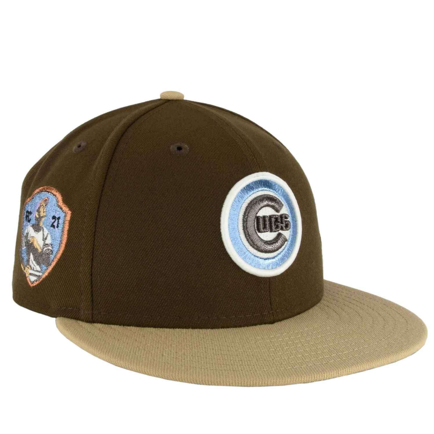Chicago Cubs Walnut Camel New Era 59FIFTY Fitted Hat 4 Chicago Cubs Walnut Camel New Era 59FIFTY Fitted Hat - Image 2