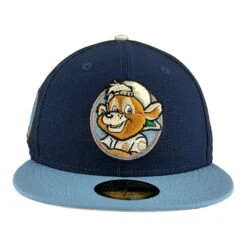Chicago Cubs Oceanside Blue/Light Blue Clark Cub New Era 59FIFTY Fitted Hat -Hockey Store CUMHF489 1