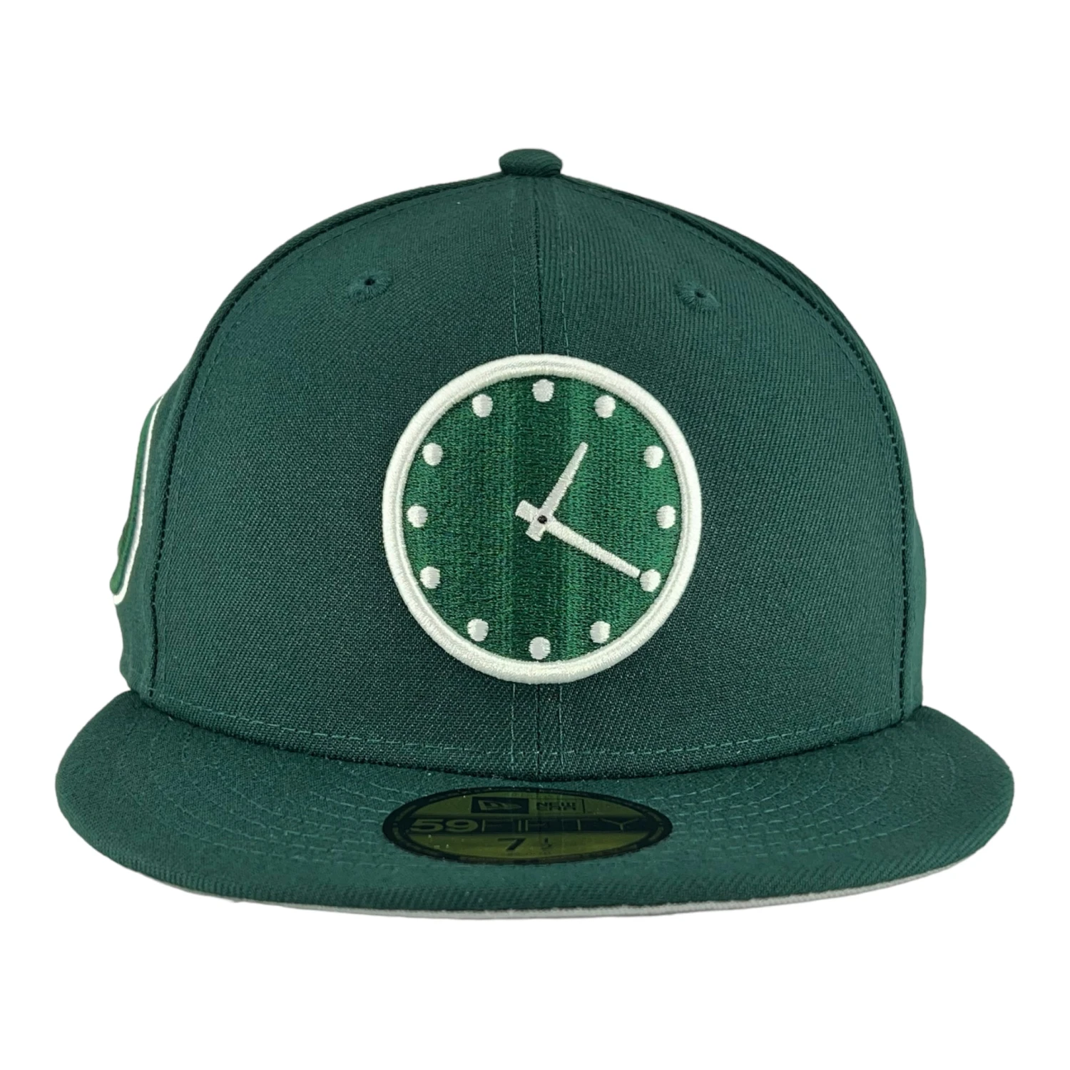 Chicago Cubs Dark Green Clock New Era 59FIFTY Fitted Hat 4 Chicago Cubs Dark Green Clock New Era 59FIFTY Fitted Hat - Image 2