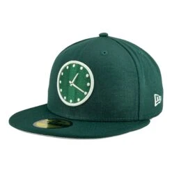 Chicago Cubs Dark Green Clock New Era 59FIFTY Fitted Hat 11 Chicago Cubs Dark Green Clock New Era 59FIFTY Fitted Hat -Hockey Store CUMHF490 3