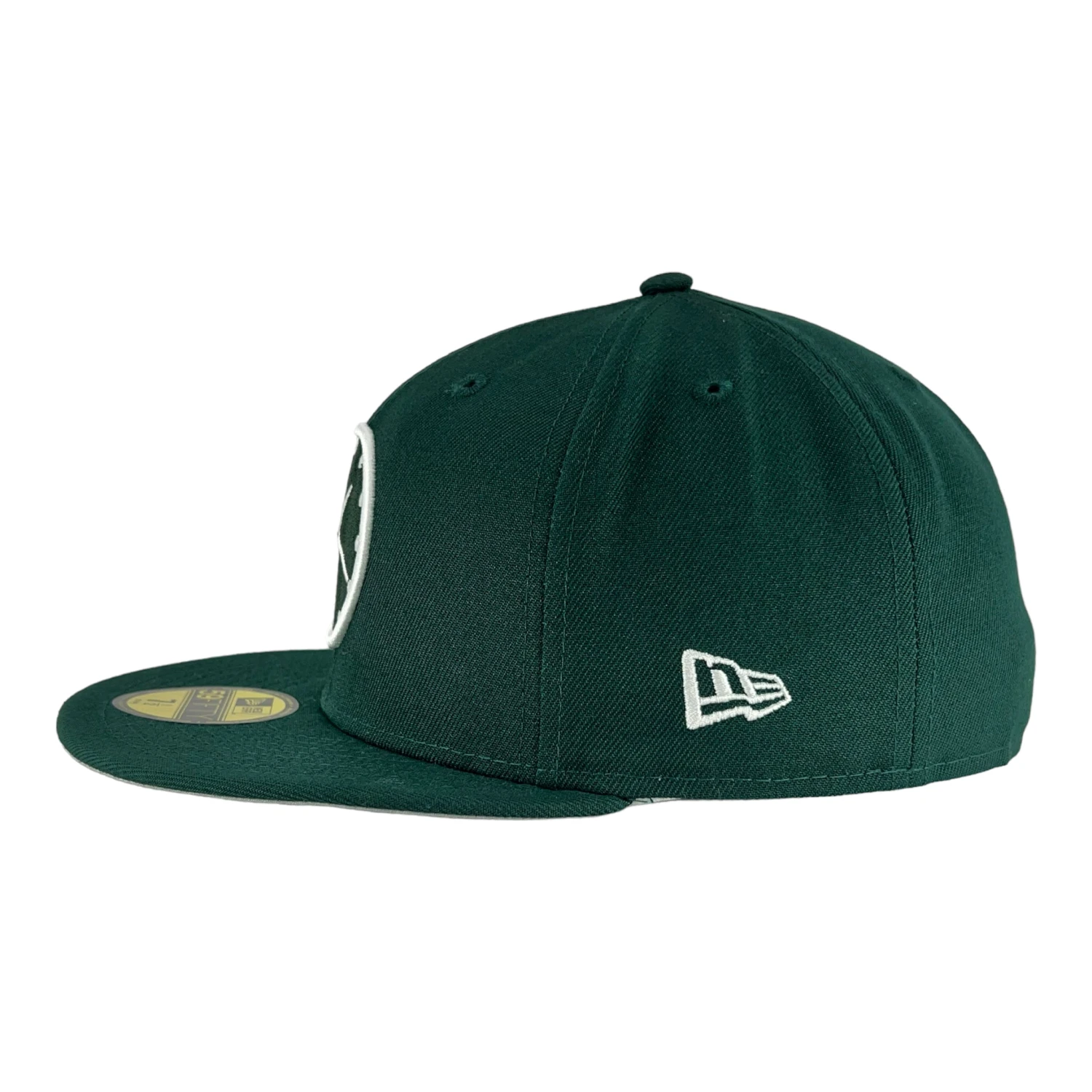 Chicago Cubs Dark Green Clock New Era 59FIFTY Fitted Hat 7 Chicago Cubs Dark Green Clock New Era 59FIFTY Fitted Hat - Image 5