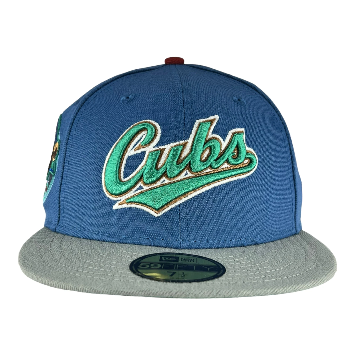 Chicago Cubs Indigo Script New Era 59FIFTY Fitted Hat 4 Chicago Cubs Indigo Script New Era 59FIFTY Fitted Hat - Image 2