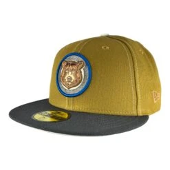 Tennessee Smokies Old Gold New Era 59FIFTY Fitted Hat -Hockey Store CUMHF494 5