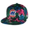 NEW ERA Chicago Cubs Black Floral Pattern Crawl Bear Snapback Hat 2 NEW ERA Chicago Cubs Black Floral Pattern Crawl Bear Snapback Hat -Hockey Store CUMSH00031