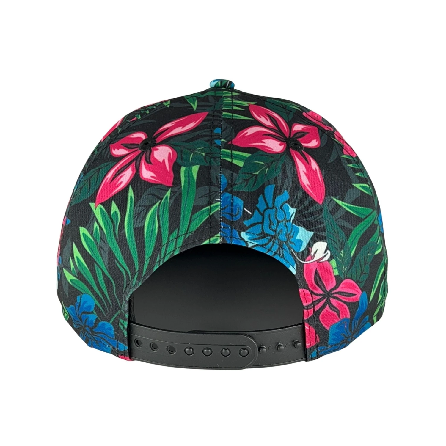 NEW ERA Chicago Cubs Black Floral Pattern Crawl Bear Snapback Hat 7 NEW ERA Chicago Cubs Black Floral Pattern Crawl Bear Snapback Hat - Image 5